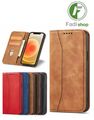 Handy Hülle für Huawei Modelle Case Schutz Tasche Basic Wallet Flip Etui Cover