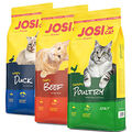 30 kg Josera JosiCat - je 10 kg Crispy Duck + 10 kg Tasty Beef + 10 kg Poultry