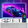 LED USB Backlight TV Hintergrundbeleuchtung 2M Lichtstripe Streifen RGB PC-Band