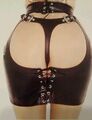 Sexy. Mini Rock . Kunst Leder. Schwarz. Neu. S-M. Bei Fragen Bitte Melden. 