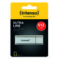 Intenso USB Stick 512GB Speicherstick Ultra Line silber USB 3.2