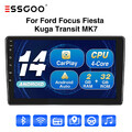 Für Ford Transit Connect MK7 Fiesta Focus Carplay Autoradio 2+32G Android 14 GPS