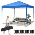 Pavillon 3x3m 3x6m Wasserdicht Pop-Up Stabil Faltpavillon UV Partyzelt Festzelt