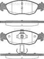 TRISCAN Bremsbelag Vorne für Citroen Xsara 8110 28009