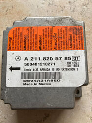 Mercedes W211 S211 E-Klasse orig. ECU Airbag-Steuergerät A2118205785