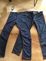 2 Hosen VINTAGE* TOM TAILOR TTD Slim Aedan Jeans Denim Hose  W31 L32 blau