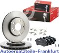 BREMBO Bremsscheiben + Bremsbeläge VORNE Mercedes Benz A / B Klasse W169 , W245