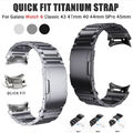 Quick Fit Titan Armband für Samsung Galaxy Watch 7 6 5 4 40/44mm Classic 43/47mm