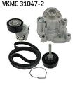 SKF Wasserpumpe + Keilrippenriemensatz  u.a. für AUDI, SEAT, SKODA, VW