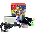 Nintendo Switch 64GB OLED Konsole Splatoon 3 Edition Box Gebraucht Top