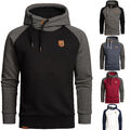 Herren Basic Kapuzenpullover Sweatjacke Pullover Hoodie Sweatshirt 4053