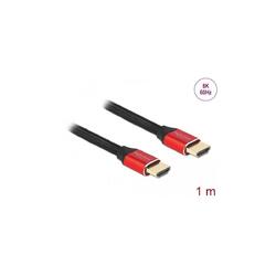 85773 - Ultra High Speed HDMI Kabel 48 Gbps 8K 60 Hz rot 1 m zertifiziert