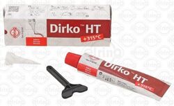 ELRING DIRKO Dichtmasse HT rot 70ml von -60° - 315° Silikon UV-beständig 705.708