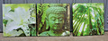 Budda Buddha Oriental LEINWAND DEKO BILDER WANDBILD