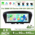 Für BMW 5 Serier E60 E61 CCC Carplay Android 14 Autoradio 8Core HD IPS 4G GPS BT