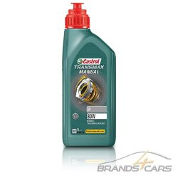 CASTROL 1 L LITER TRANSMAX MANUAL EP 80W GETRIEBEÖL SCHALTGETRIEBE ACHSGETRIEBE Erstausrüster-Qualität | Schneller Versand ab Lager