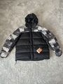 The North Face 1996 Retro Nuptse Puffer Jacke Schwarz mit Muster M + L ✅NEU✅