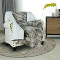 Tagesdecke Kuscheldecke Wohndecke Schlafsofa Decke Plüschdecke Faux Fur Throw -