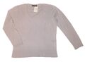 Premium Essentials Kaschmirpullover NEU hellgrau Gr.44