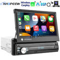 1DIN 7" Bildschirm 32GB Android 13 Apple Carplay Autoradio GPS Navi WIFI +Kamera