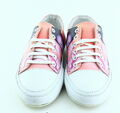 Lässiger Sneaker aus Rindleder Gr. 40 Pink Damen-Schuhe Freizeitschuhe Neu