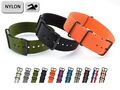 WATCH STRAP NATO G10 NYLON DURCHZUGSBAND PVD BUCKLE 18 20 22 24 MM de