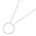 Giorgio Martello Milano Collier Kreis Anhänger, Silber 925 NEU & OVP