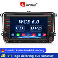 7" HD AUTORADIO Mit GPS NAVI DVD PLAYER BT Für VW GOLF 5 6 PASSAT TOURAN Polo 6R