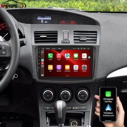 Für Mazda 3 2009-2013 BL 9" Android 13 Autoradio GPS Navi BT WIFI Carplay 2+32GB