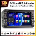 8-Kern 64GB Doppel Din Android 13 Autoradio Navi DVD CarPlay DSP DAB+ WiFi DVBT2