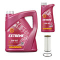 Inspektionskit MANNOL Extreme 5W-40 für Bmw 3er 320td 320d 318d Coupe Cd 318td