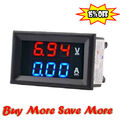 DC 100V 10A LED Digitalanzeige Volt Strom Spannungsmesser Voltmeter Amperem FAST