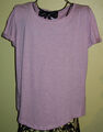 88 ) Tolles Flieder Farbenes Damen T-Shirt Gr. S der Firma H & M - Basic