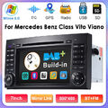 7" Autoradio CD/DVD DAB GPS Navi BT Für Mercedes-Benz A/B Klasse Sprinter Vito