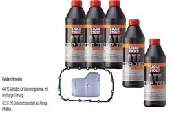 Liqui Moly Top Tec ATF 1200 5L MAHLE Getriebeölfilter für BMW 1er 116i 118i 3er