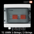 0% MwSt. Solar Anschlusskasten 1String 2String DC1000V T2 Überspannungsschutz DC