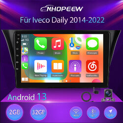 10.1" Android 13 Apple Carplay Autoradio RDS GPS Navi Für Iveco Daily 2014-2022