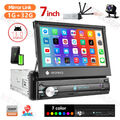 1 Din 7 Android 10 Autoradio MP5 MIT GPS Navi Carplay WIFI USB FM AUX Kamera