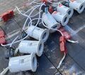 Einbaustrahler GU10 Einbaustrahler Deckenstrahler Brandschutzarm x9 - gebraucht 