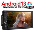 Pumpkin 7" Android 13 Autoradio GPS Navi Doppel DIN Carplay DAB 4GB 64GB WiFi BT