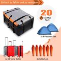 566L Auto Dachtasche Wasserdicht Dachkoffer Faltbare Gepäckbox 500D Wasserdichte
