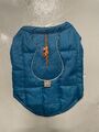 Kurgo Loft Dog Jacket X-Small XS Quilted Reversible Blue/Orange