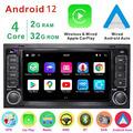 Für VW Transporter Multivan T5 Autoradio Android 12.0 Navi GPS RDS SWC DAB+ WIFI