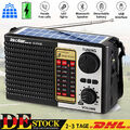 Solar Radio Kurbelradio Tragbares Notfall Energie Radio AM/FM/SW mit  LED lampe