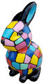 DESIGNER HASE, GARTENFIGUR, GARTEN STATUE, FIGUR, DESIGNER DEKO, OSTERN, POP-ART