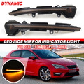 2X Spiegelblinker Außenspiegel Blinker für Seat Leon 5F Ibiza Arona Smoked