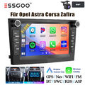 Android 13 Autoradio GPS Navi DAB Für Opel Astra Corsa Meriva 2+32G CarPlay Kam