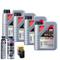 Motoröl 5W30 LIQUI MOLY Special Tec Dx1 4L+HENGST Ölfilter +Spülung +Cera Tec