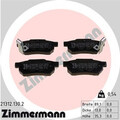 Bremsbelagsatz Scheibenbremse ZIMMERMANN 21312.130.2 für HONDA 200 ZR ROVER 25 6