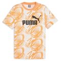 Puma T-Shirt Tee mit Rundhalsausschnitt für Herren Männer 100%Baumwolle